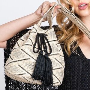 Boho bucket bag